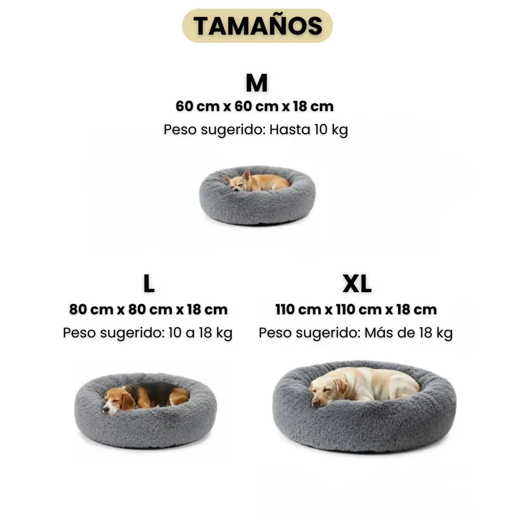 CAMA PELUDITOS FELICES™ SUPER RELLENA